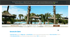 Desktop Screenshot of cilentoresort.com